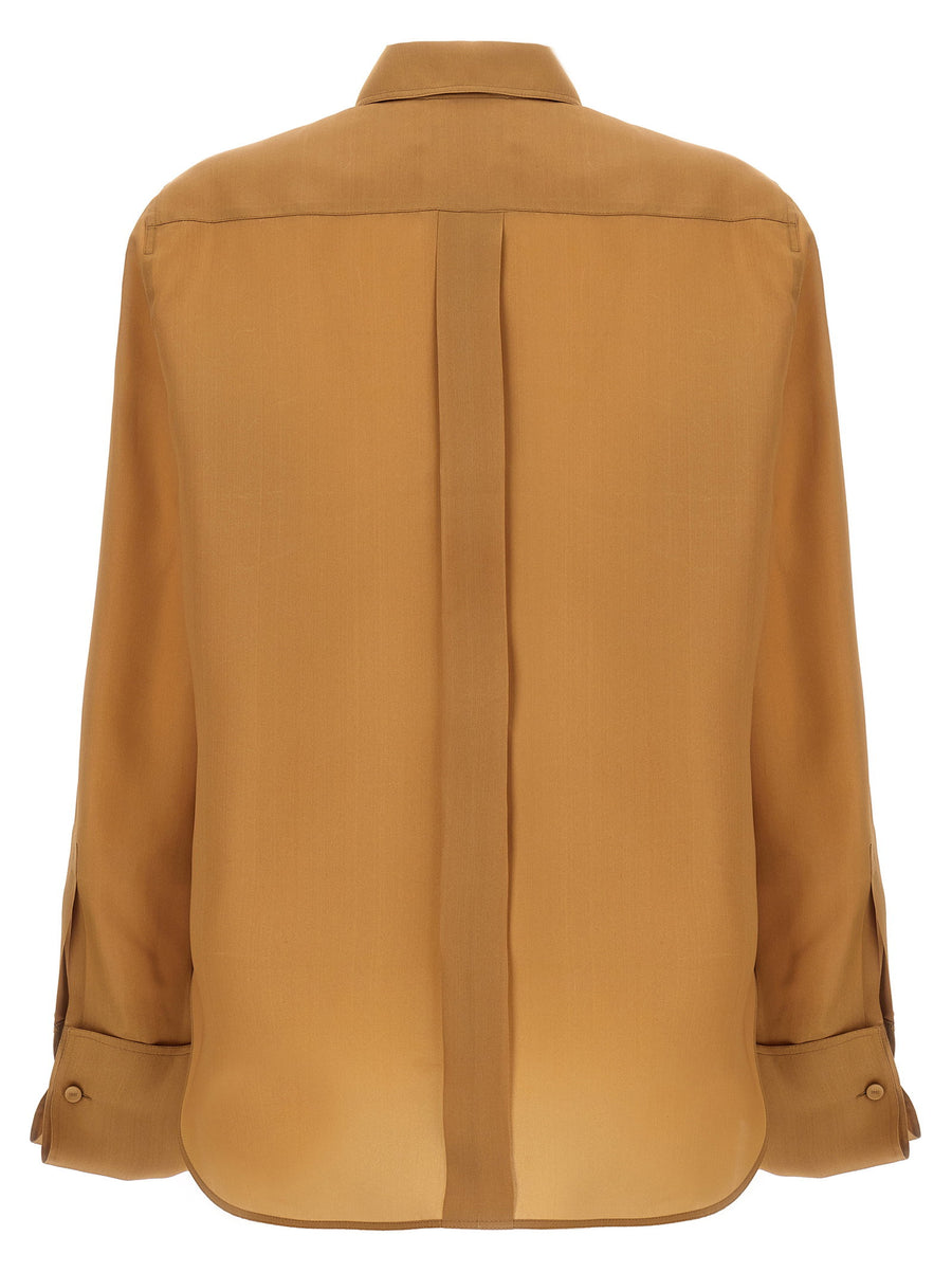 Max Mara Silk Shirt Nola With Organza Details For Women Timeless Luxury And Versatility