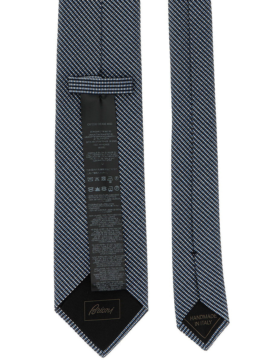 Brioni Jacquard Silk Tie