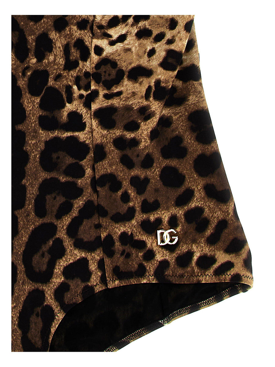 Dolce & Gabbana Leopardo One-piece Swimsuit