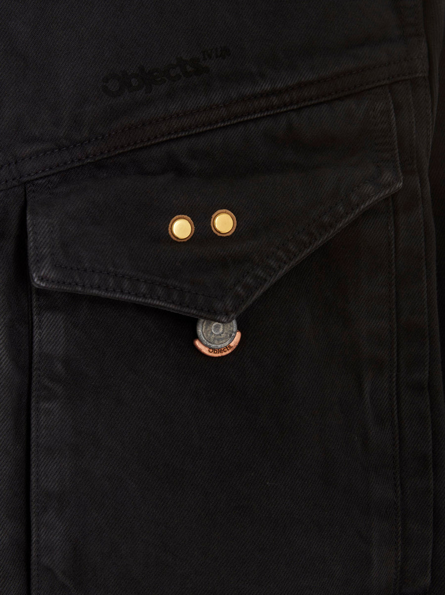 Objects Iv Life Gray Denim Jacket For Men - Timeless Everyday Layer, 100 Percent Cotton