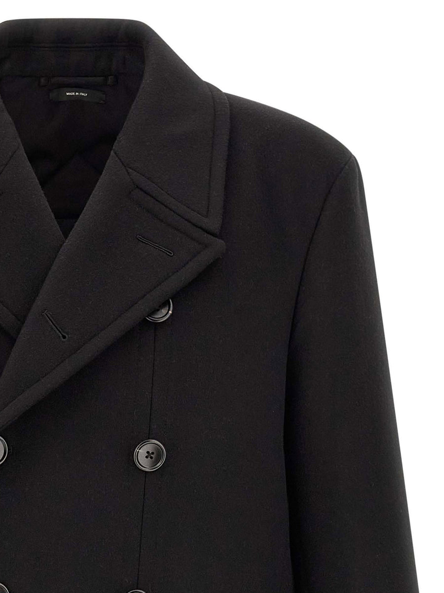 Tom Ford Luxury Melton Db Officer Coat