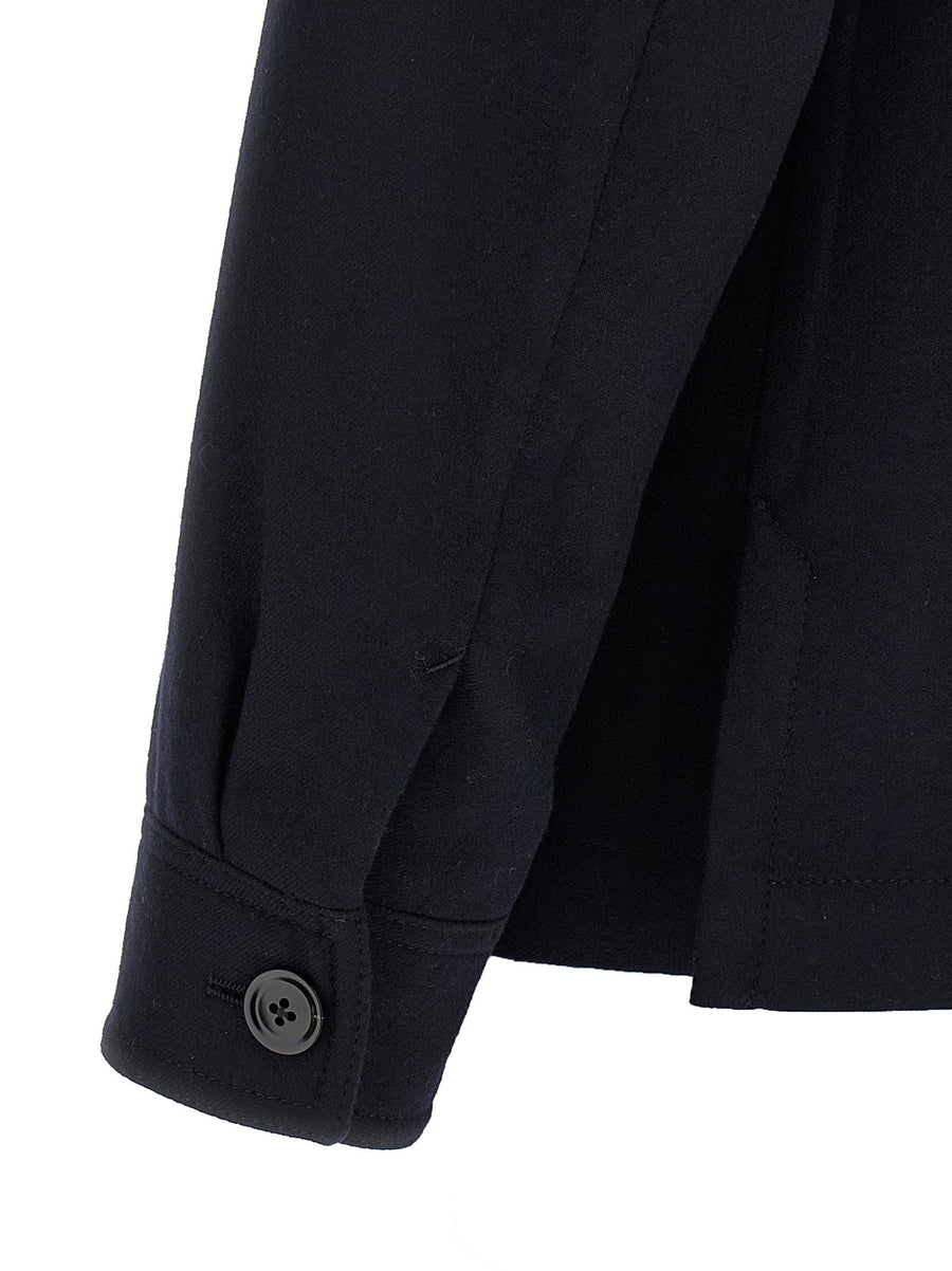 Tom Ford Double Splittable Light Wool Overshirt