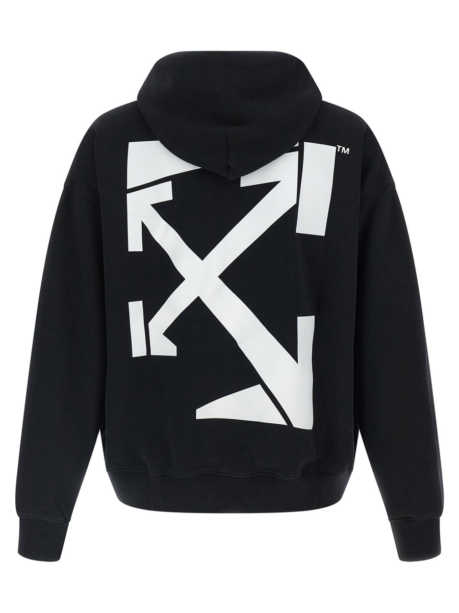 Off White Run Arrow Skate Hoodie