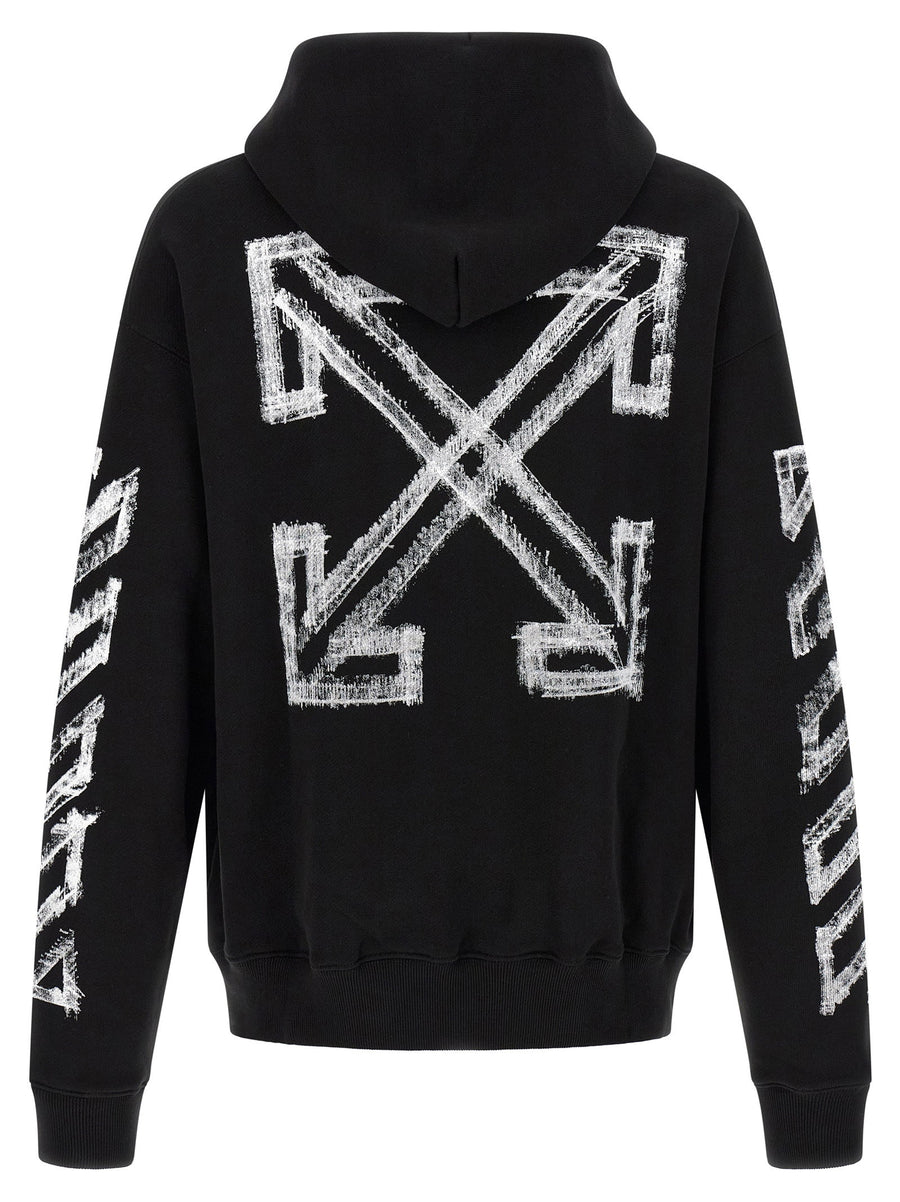 Off White Motion Arrow Skate Hoodie