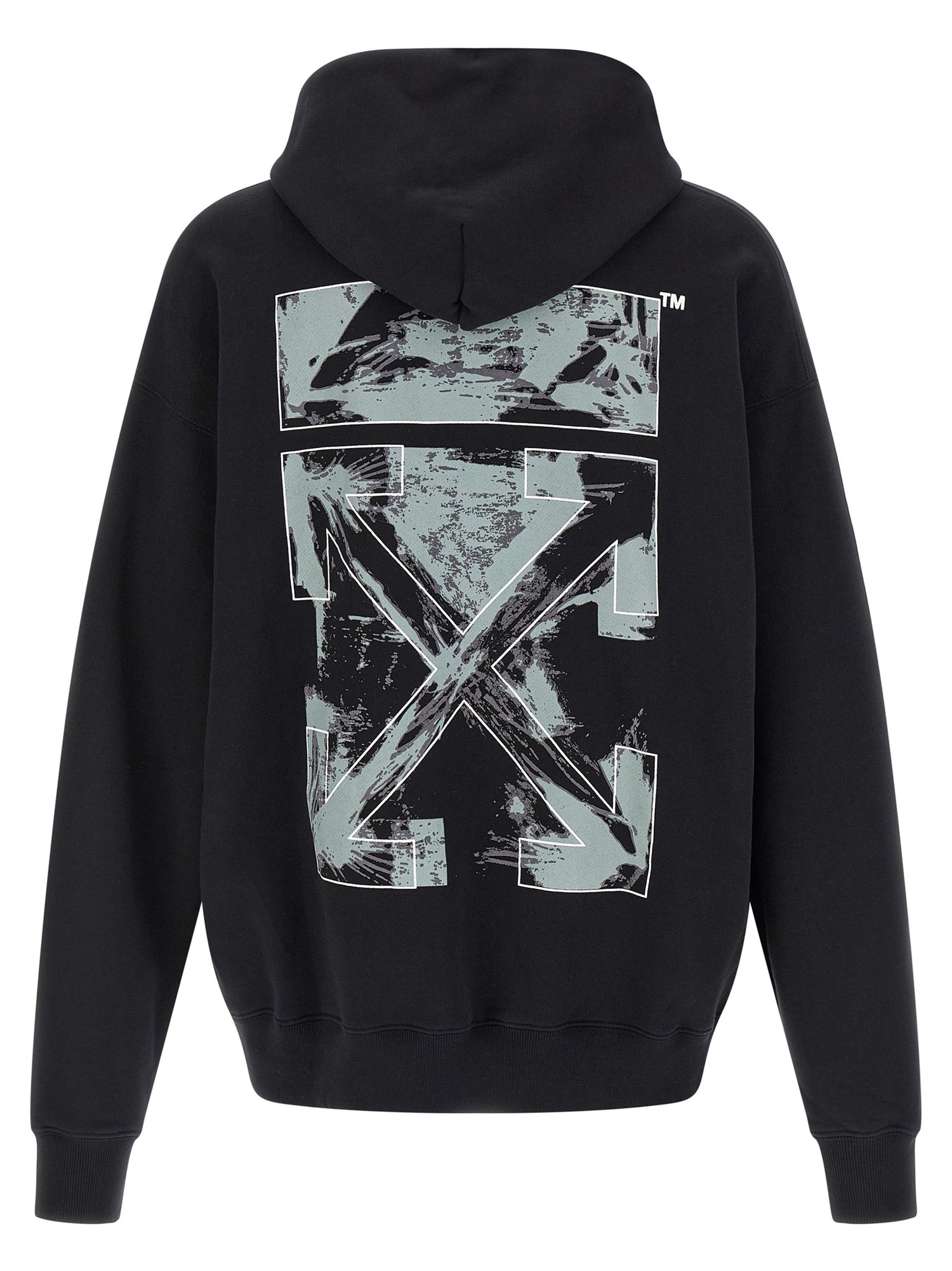 Off White Paint Arrow Skate Hoodie