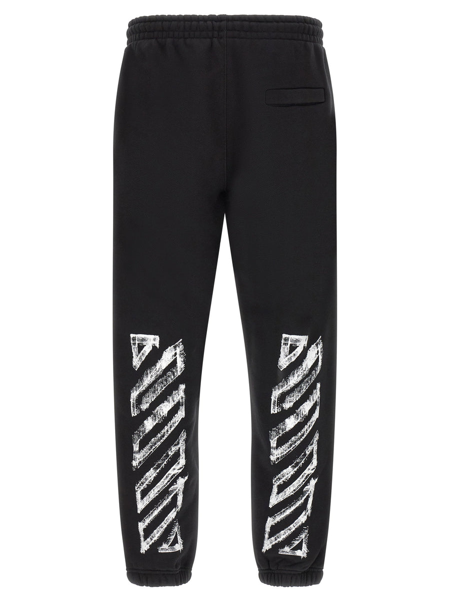 Off White Motion Arrow Cuffed Joggers