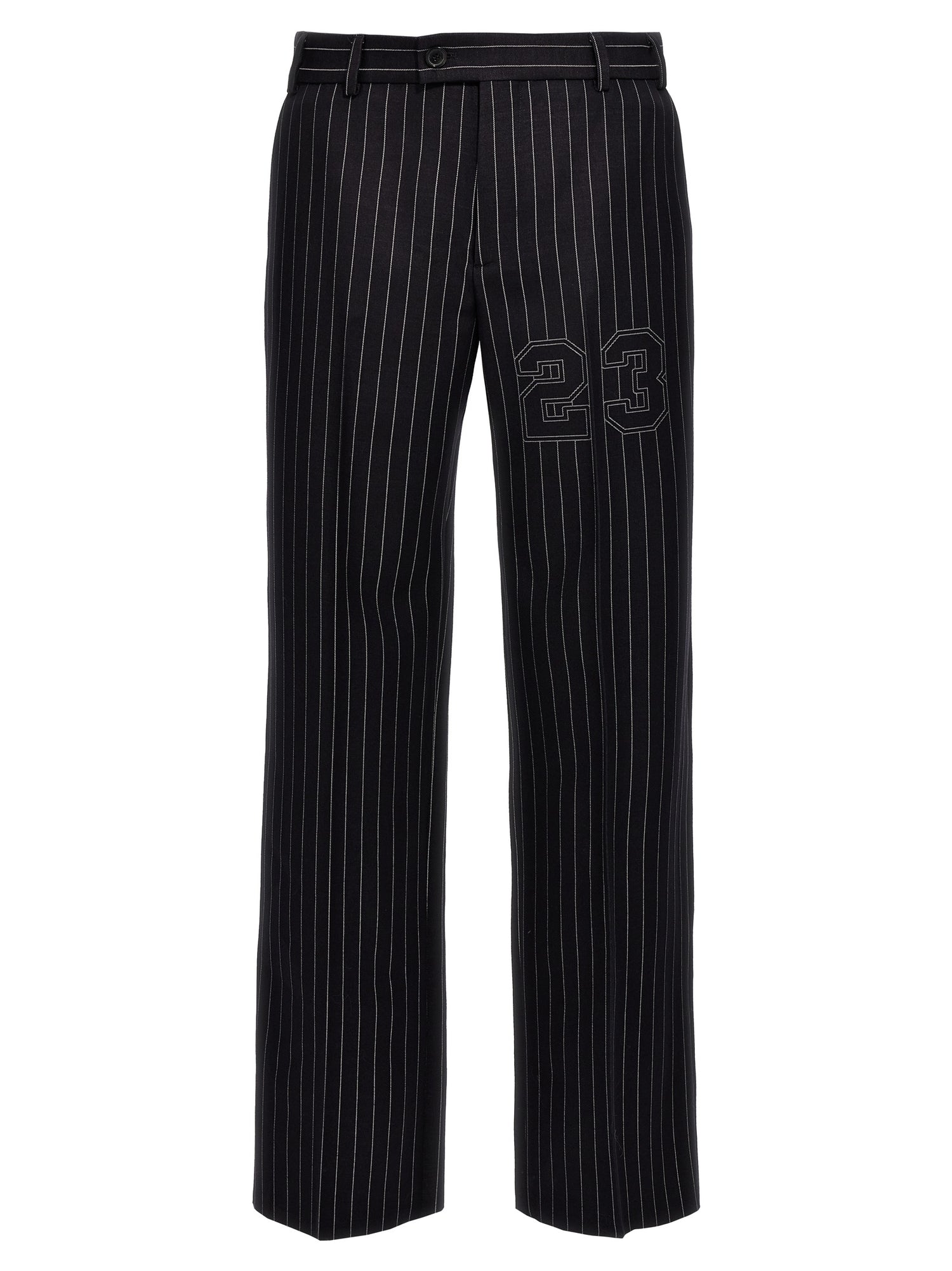 Off White 23 Pinstripes Trousers