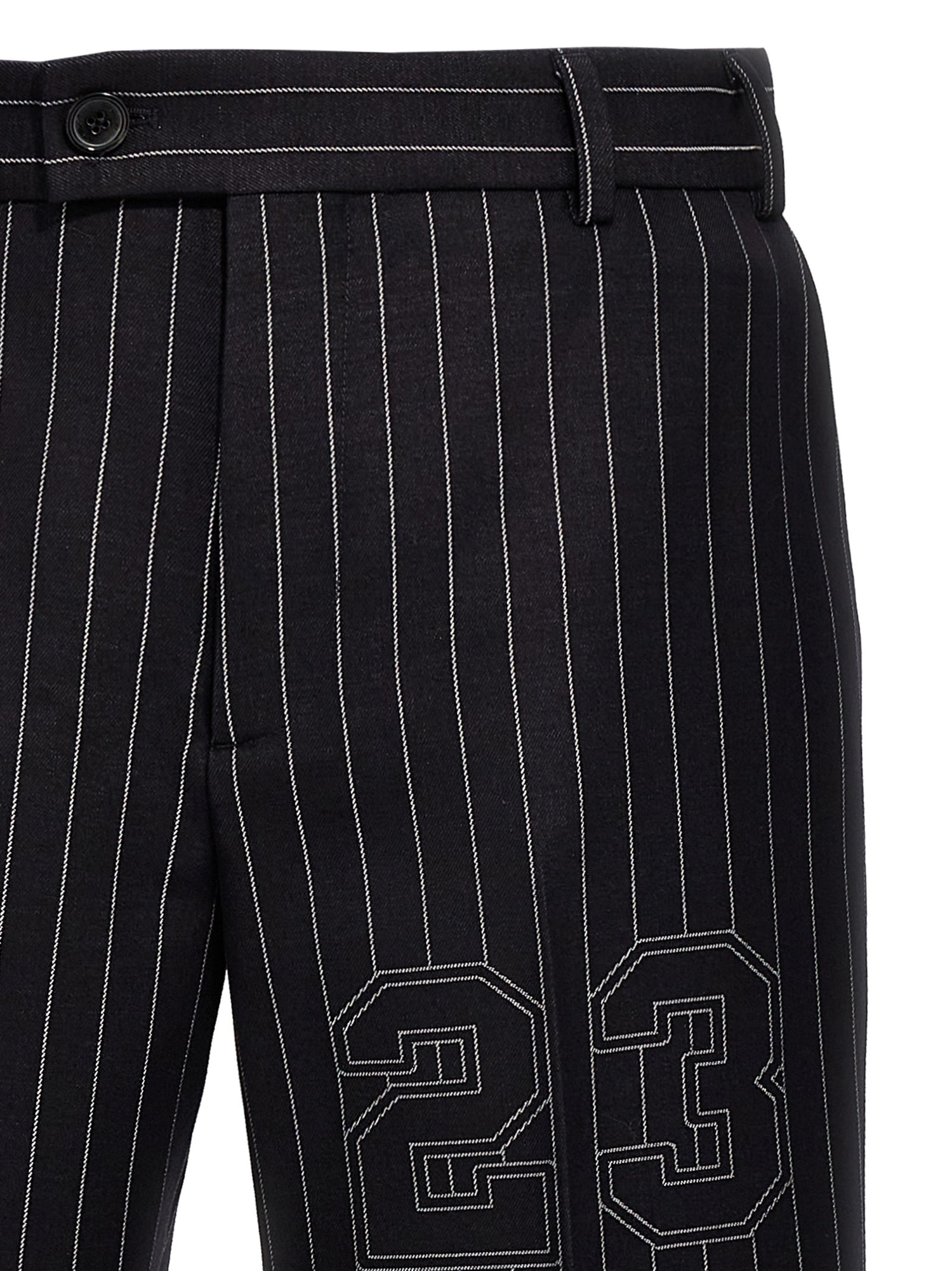 Off White 23 Pinstripes Trousers