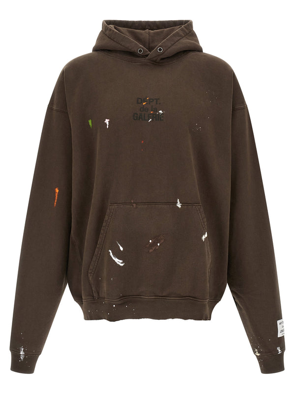 Gallery Dept. French Logo Painted Hoodie