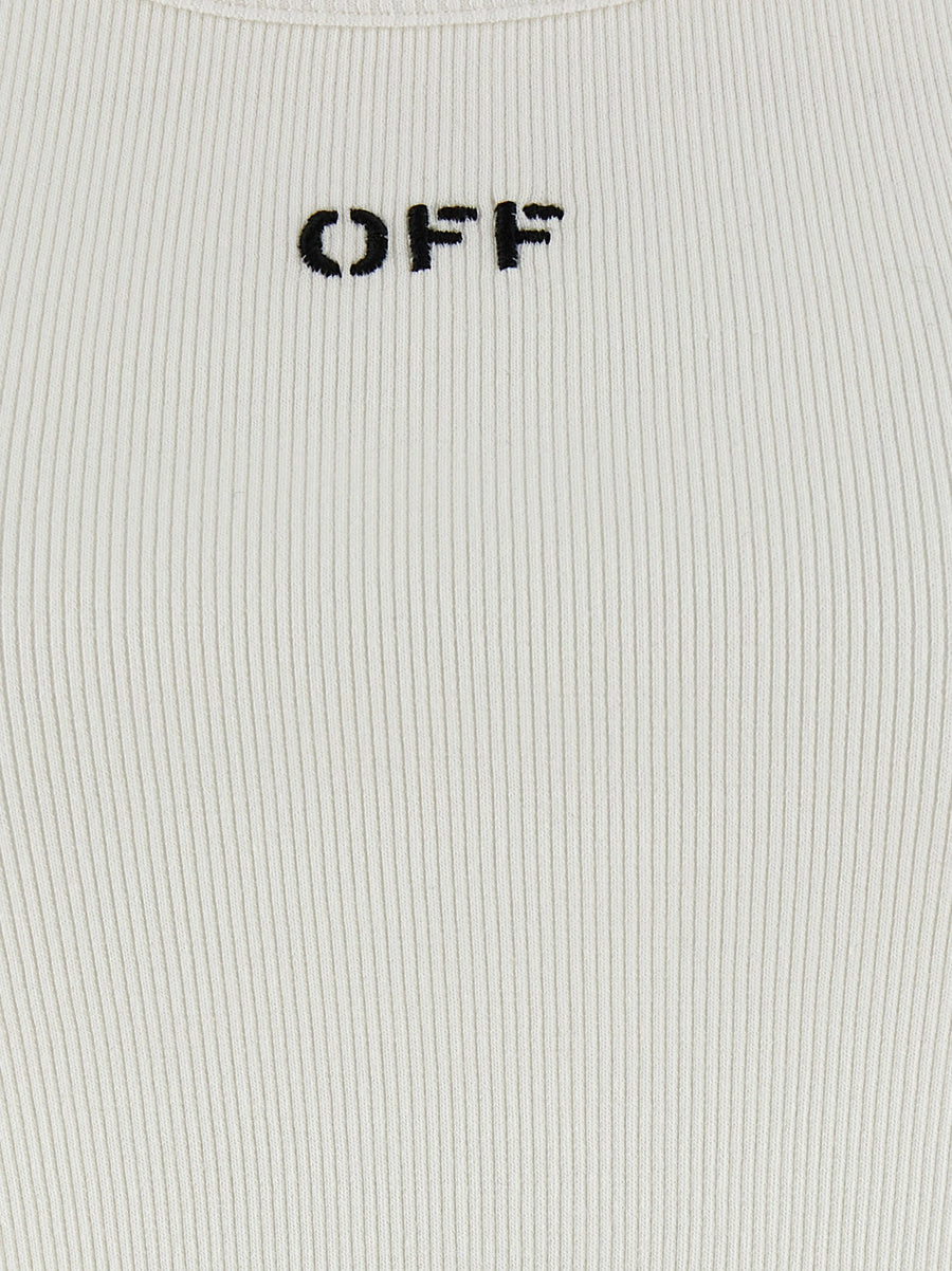 Off White Off Stamp Top