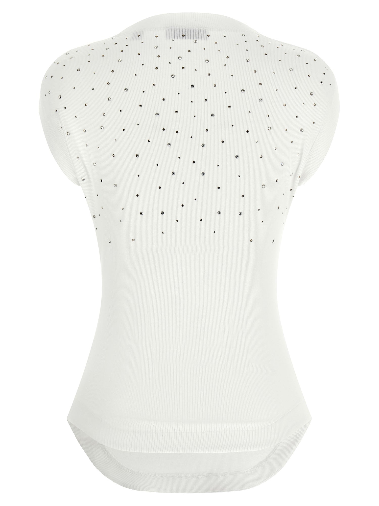 Off White Top Swarowski
