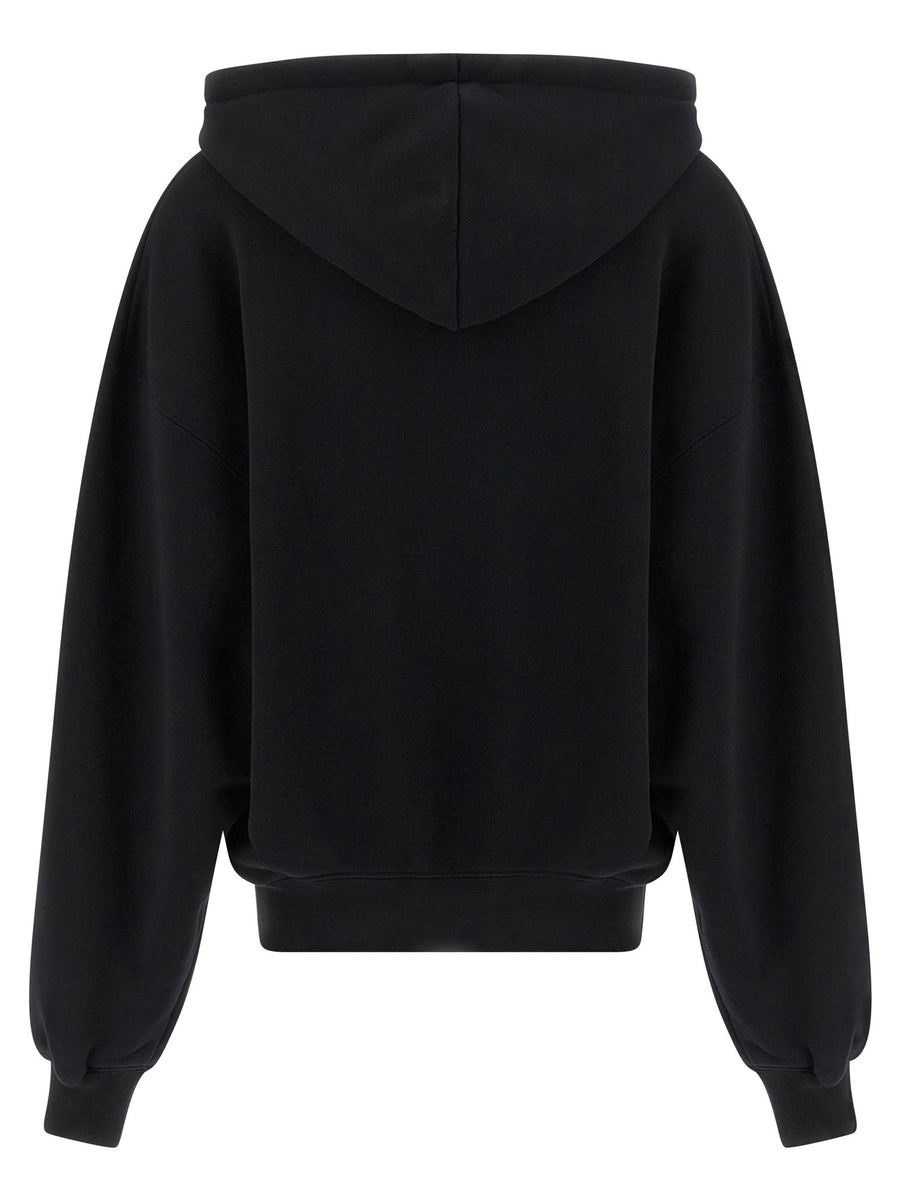 Off White Big Logo Bookkish Hoodie for Women Brushed Cotton Comfort and Bold Front Print