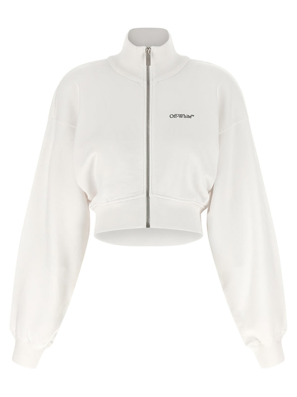 Off White Arrow Glowing Flower Sweatshirt
