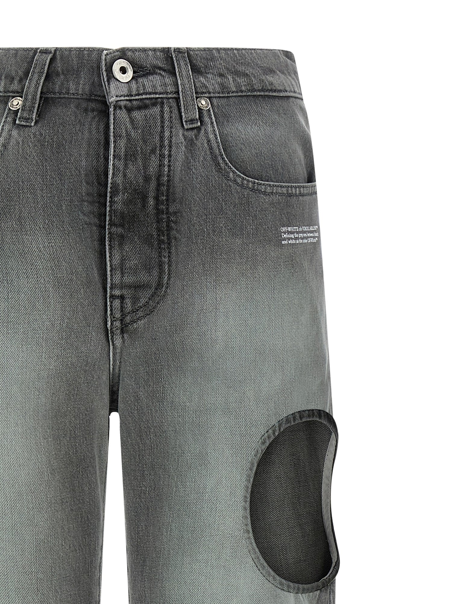 Off White Spray New Meteor Jeans