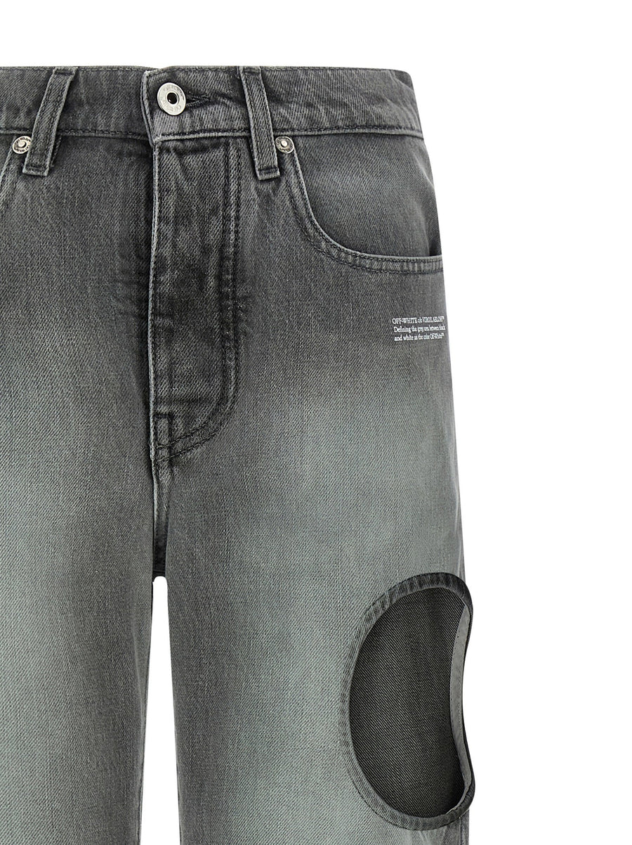 Off White Spray New Meteor Jeans