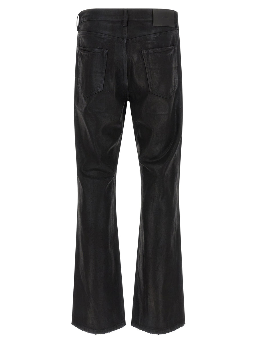Purple P026 Rinsed Foil Boot Jeans