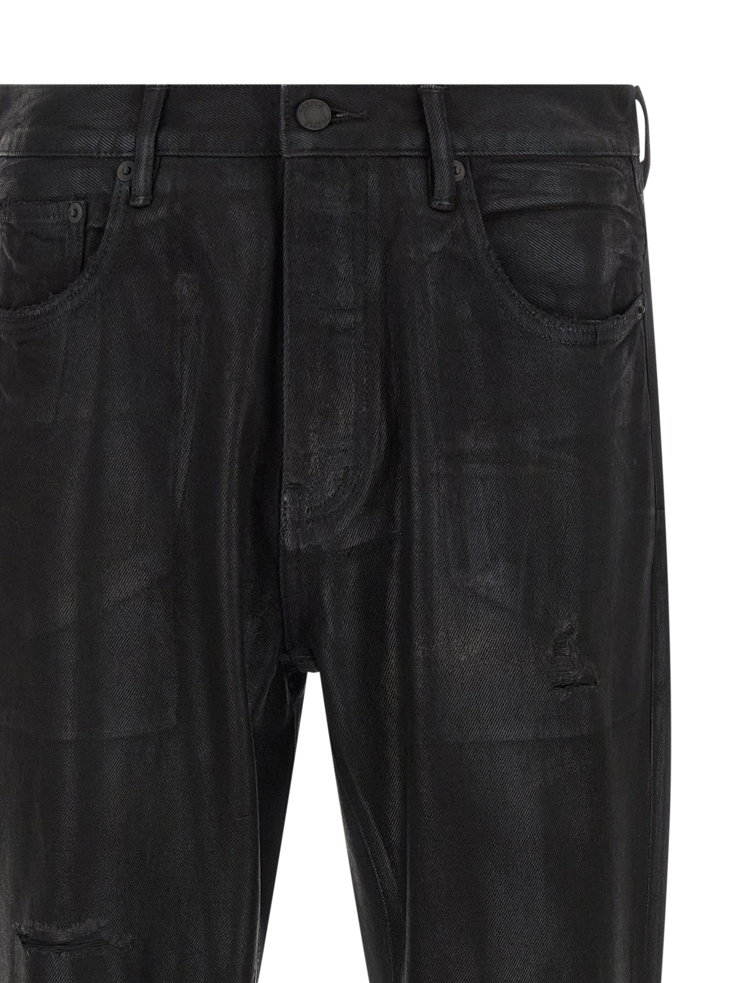 Purple P026 Rinsed Foil Boot Jeans