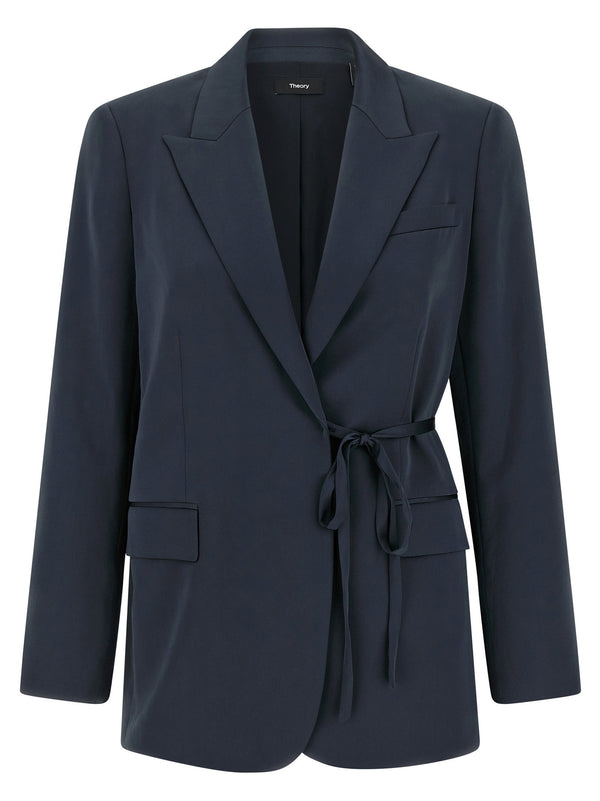 Theory Blazer City Twill