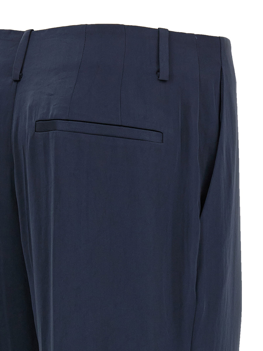 Theory Silk Effect Trousers
