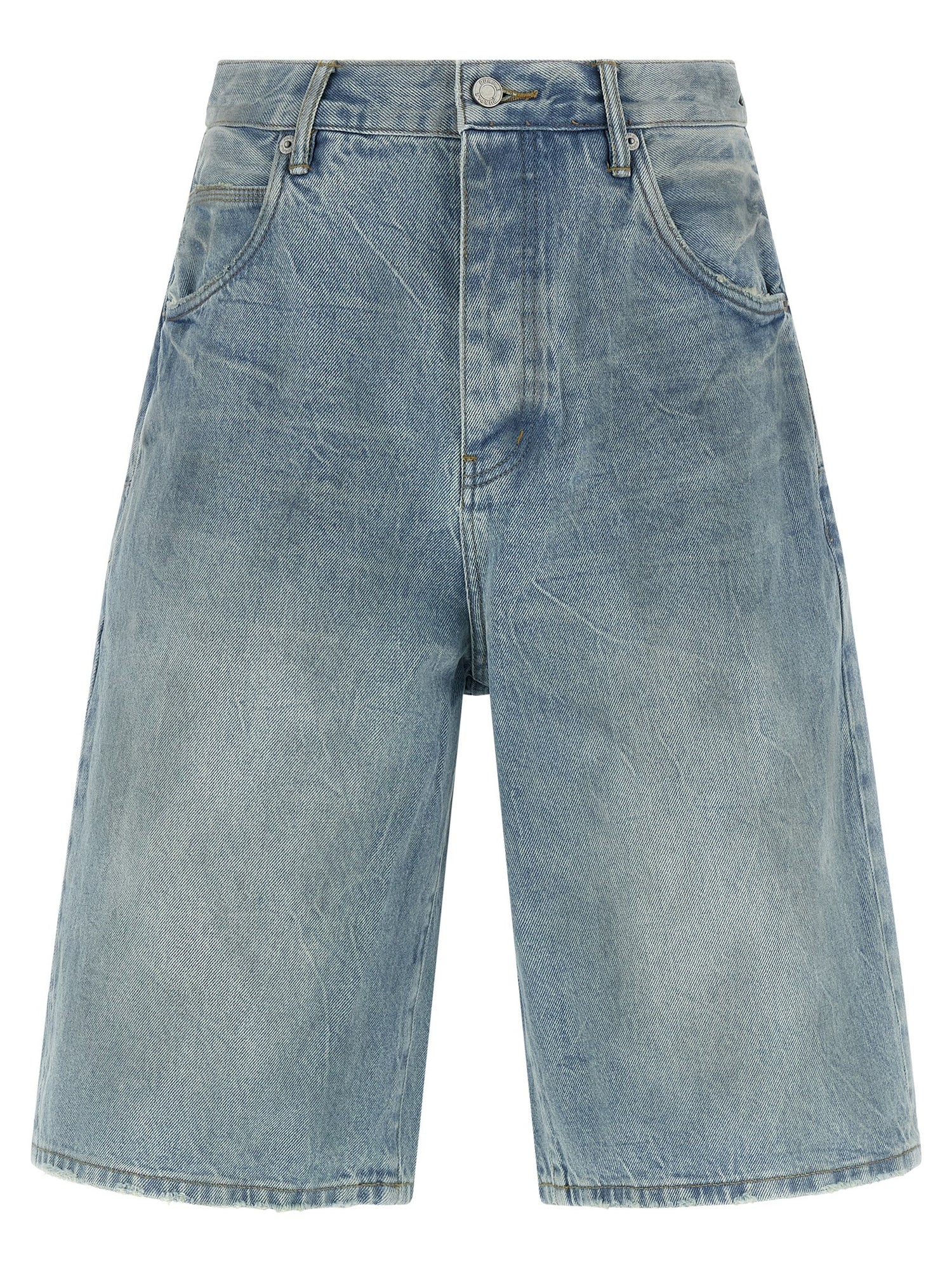Purple P070 Vintage Dust Bowl Bermuda Shorts