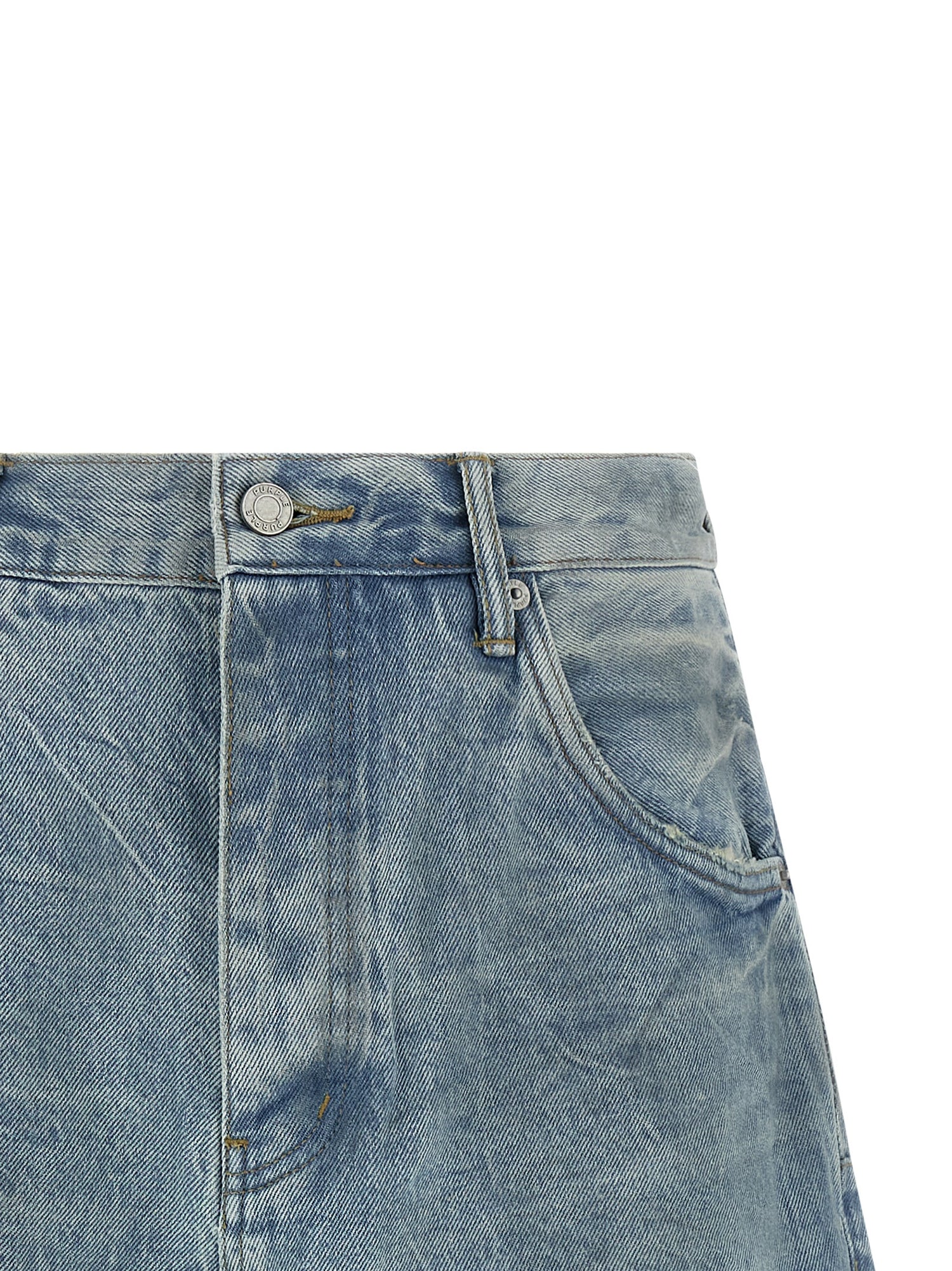 Purple P070 Vintage Dust Bowl Bermuda Shorts