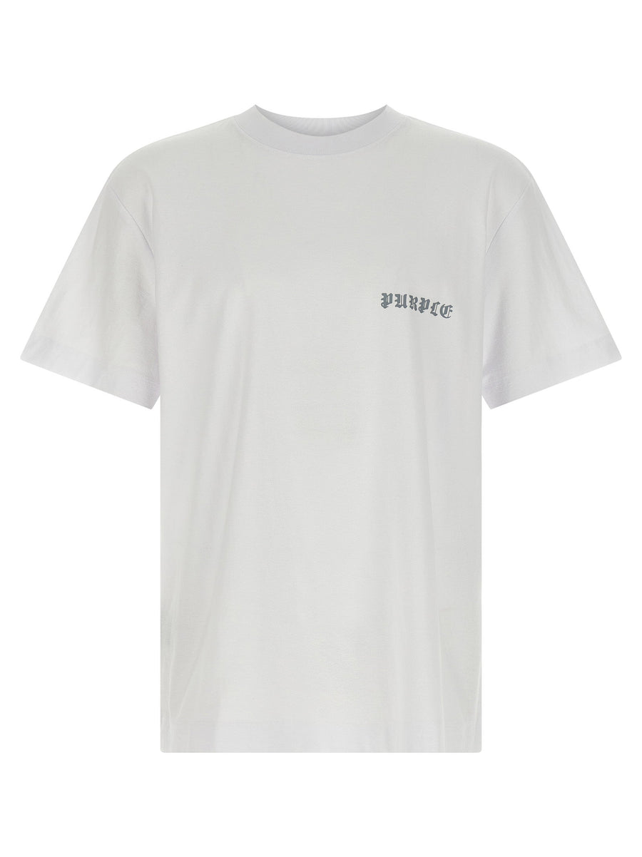 Purple Printed T-shirt