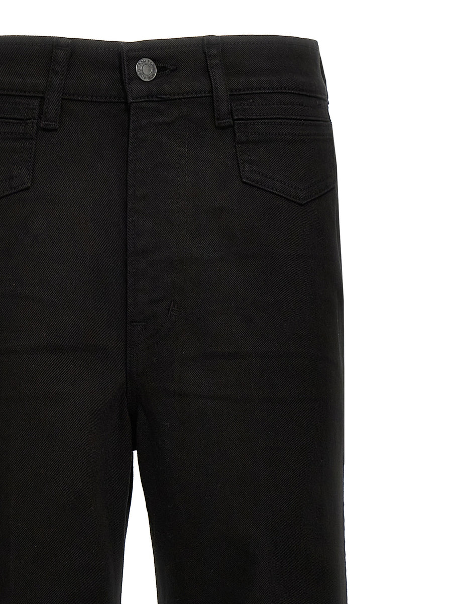 Tom Ford Stretch Twill Denim Wide Flare Jeans For Women Premium Luxury Fit Iconic