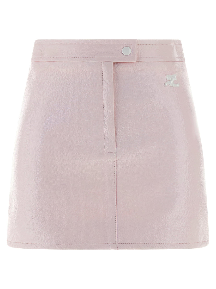 Courreges Vinyl Skirt