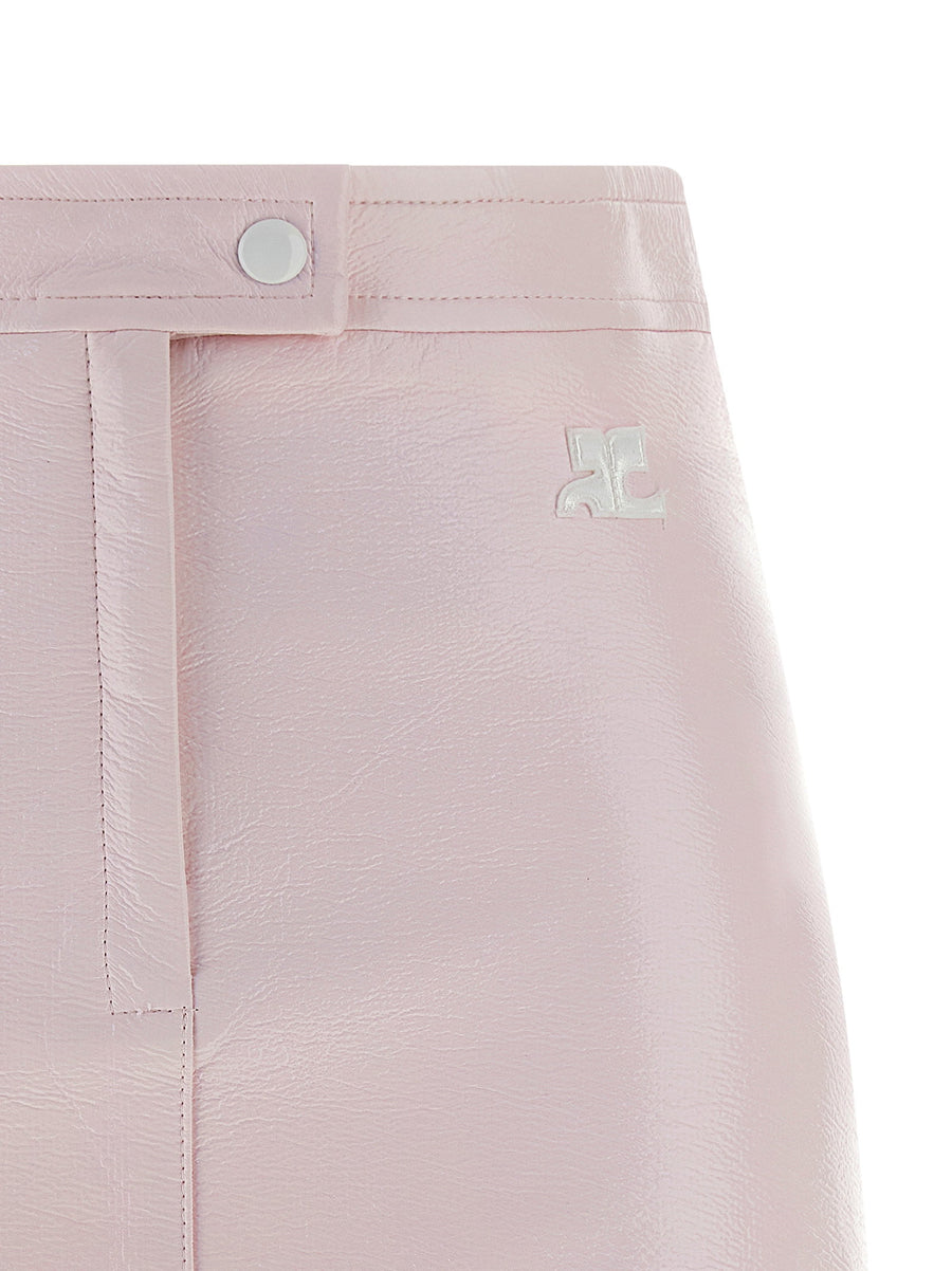 Courreges Vinyl Skirt