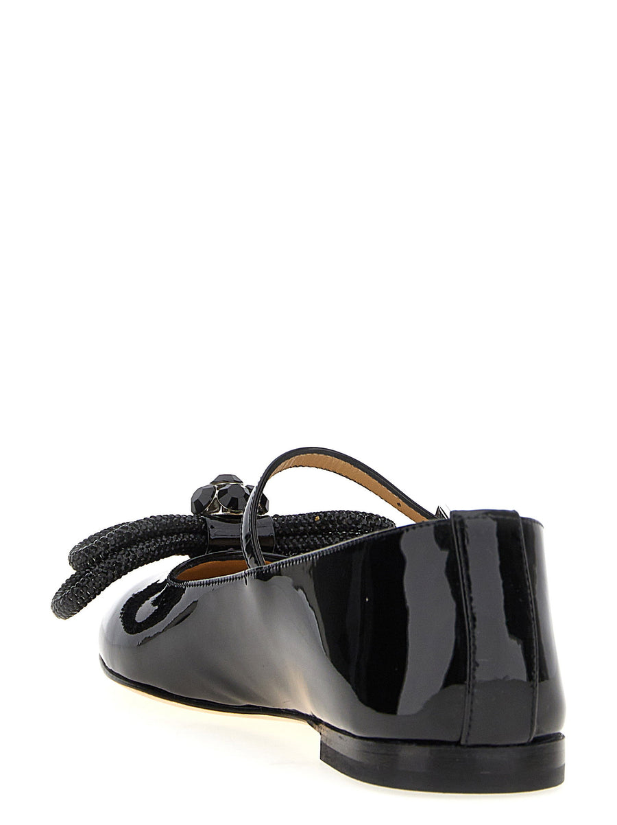 Mach & Mach Double Bow Ballet Flats
