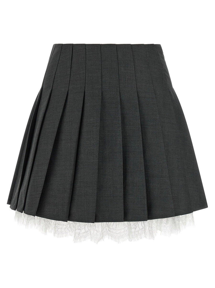 Self-Portrait Pleated Skirt