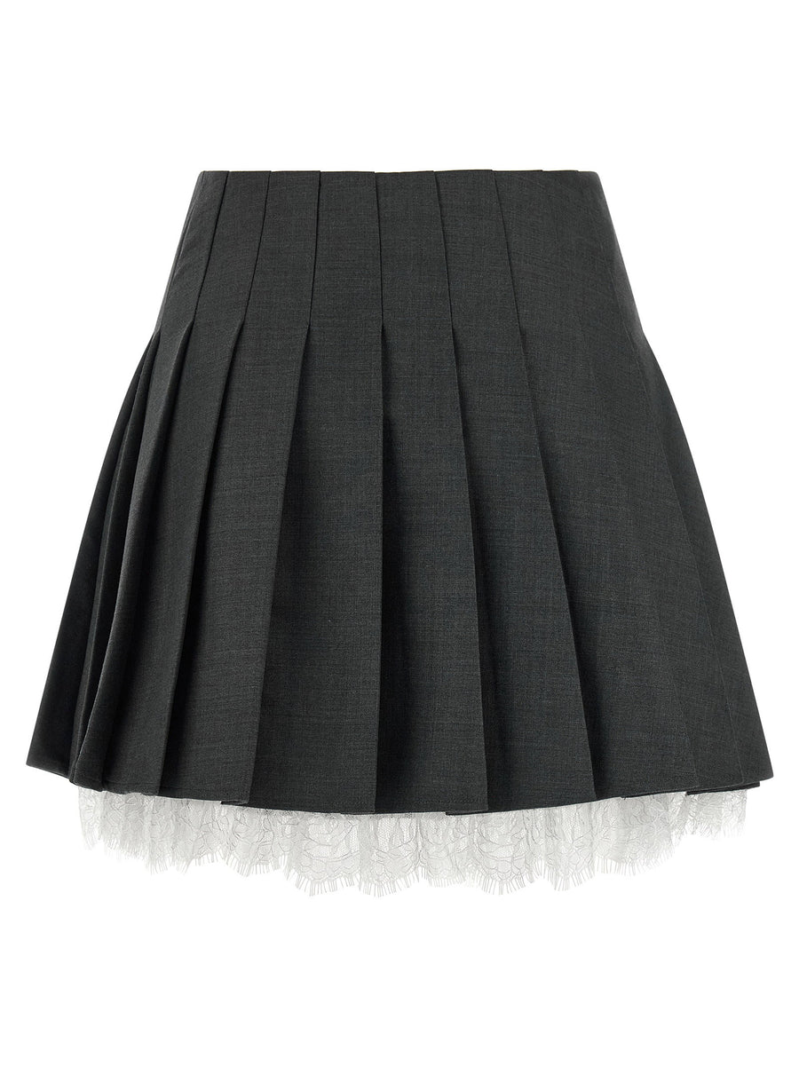 Self-Portrait Pleated Skirt