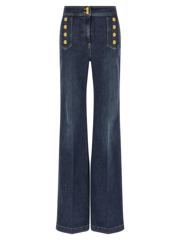 Elisabetta Franchi Palazzo Jeans