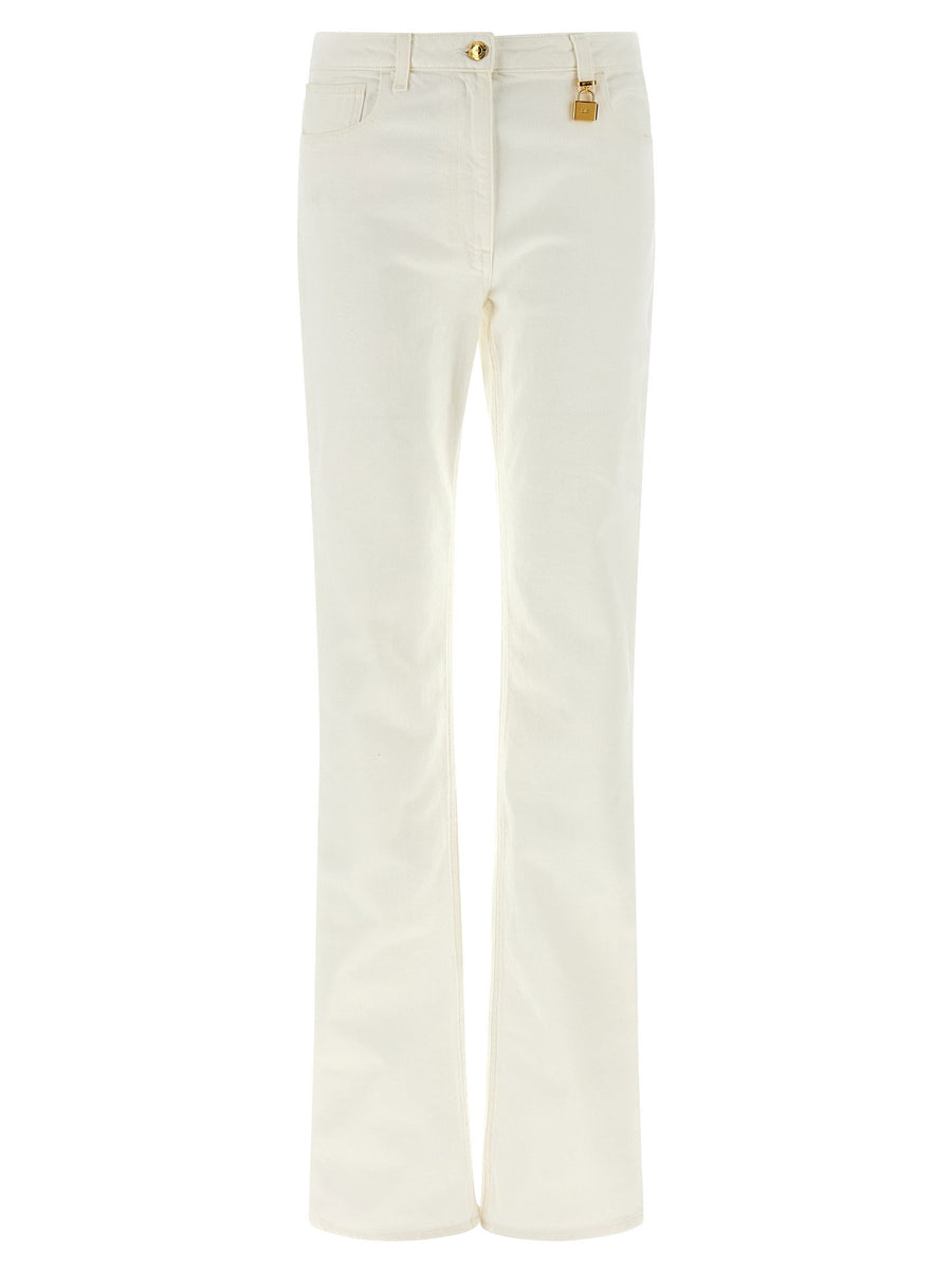 Elisabetta Franchi Jewel Padlock Jeans