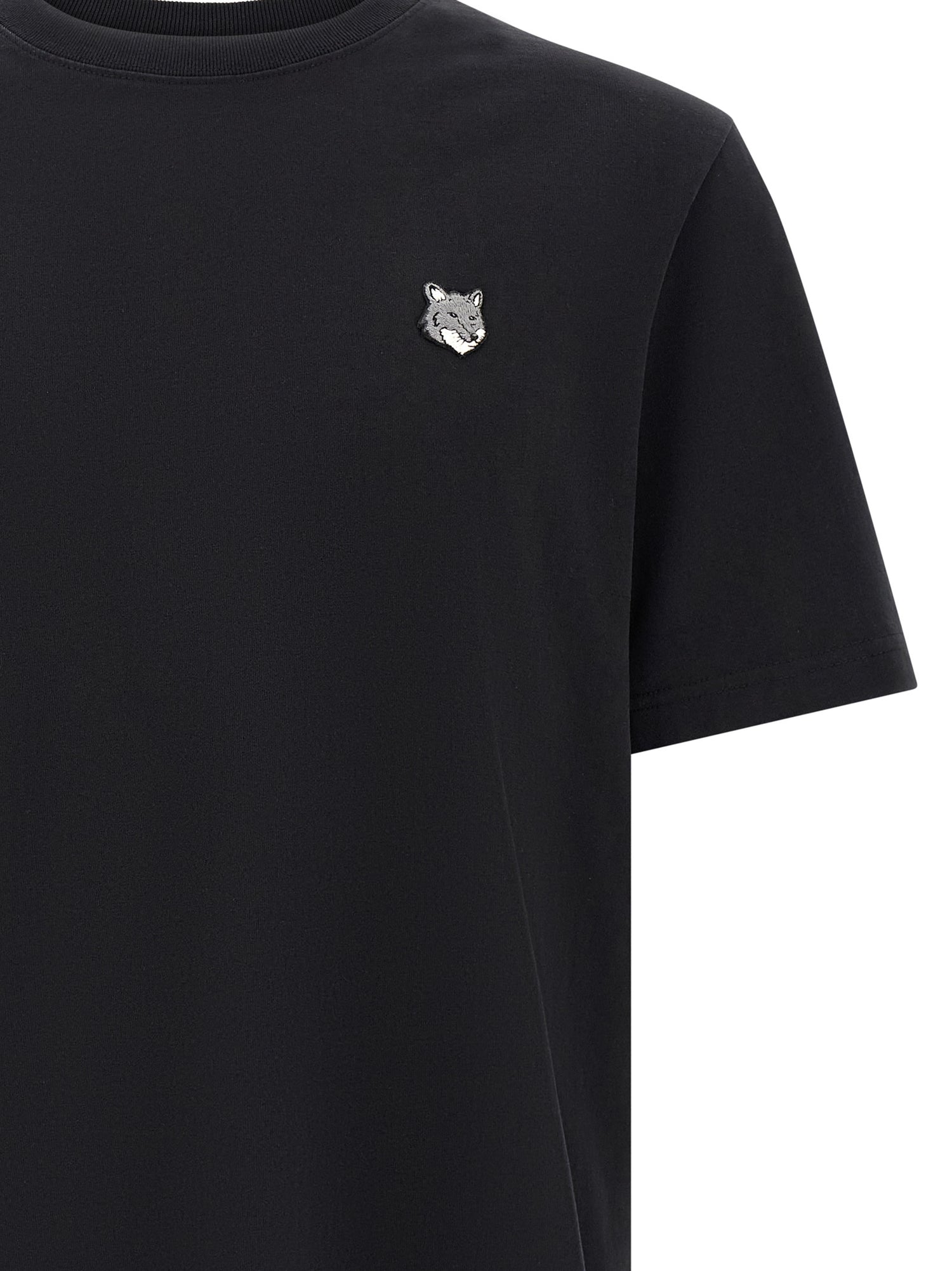 Maison Kitsuné Grey Fox Head T-shirt