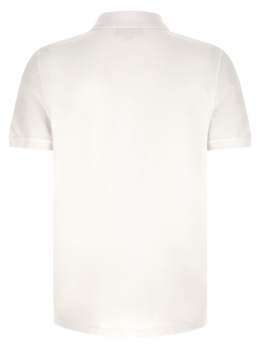 Maison Kitsuné Fox Head Polo Shirt For Men Premium 100 Percent Cotton Pique Front Patch Classic Collar