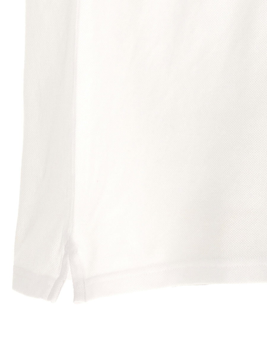 Maison Kitsuné Fox Head Polo Shirt For Men Premium 100 Percent Cotton Pique Front Patch Classic Collar