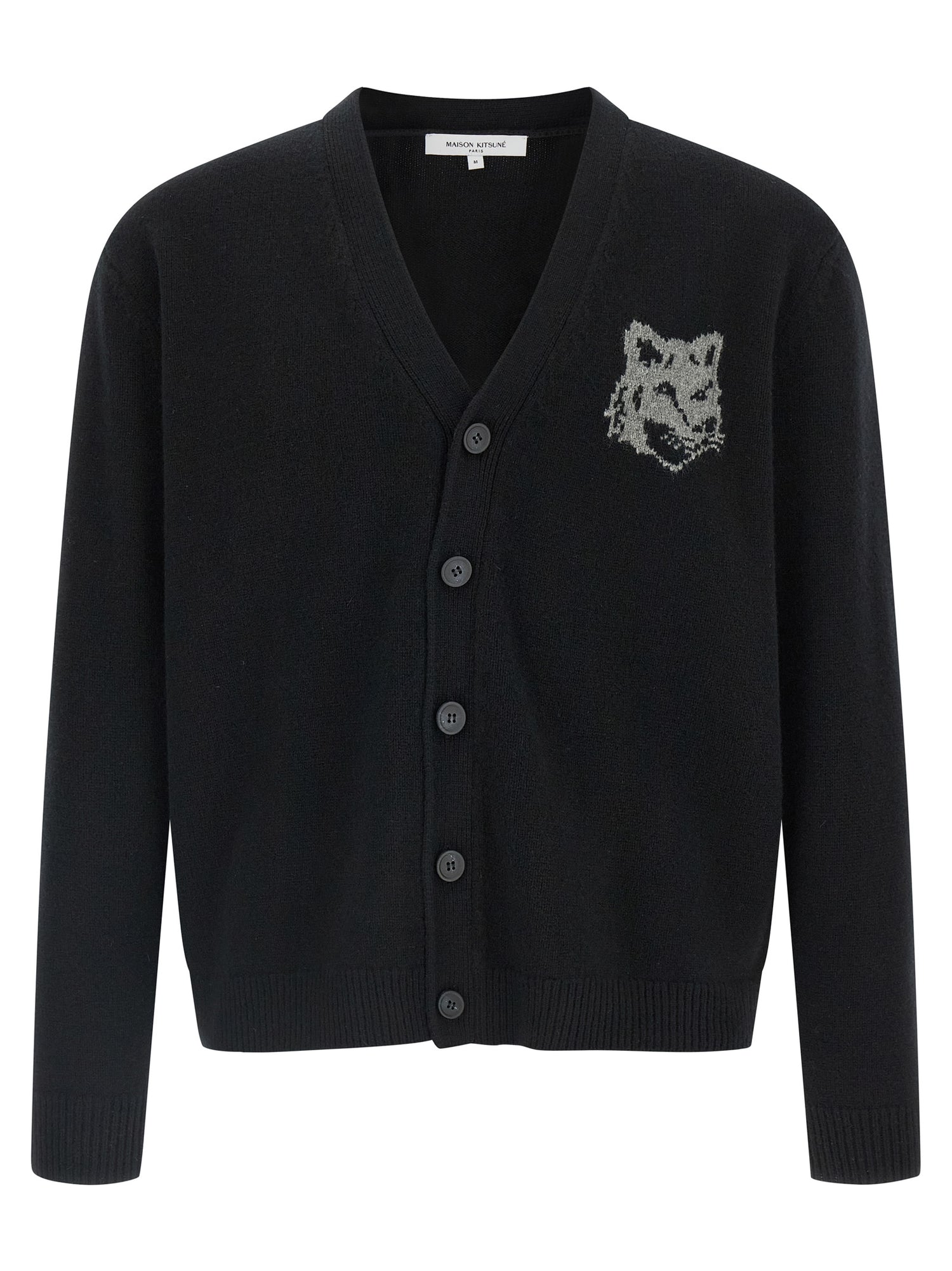 Maison Kitsuné Fox Head Cardigan