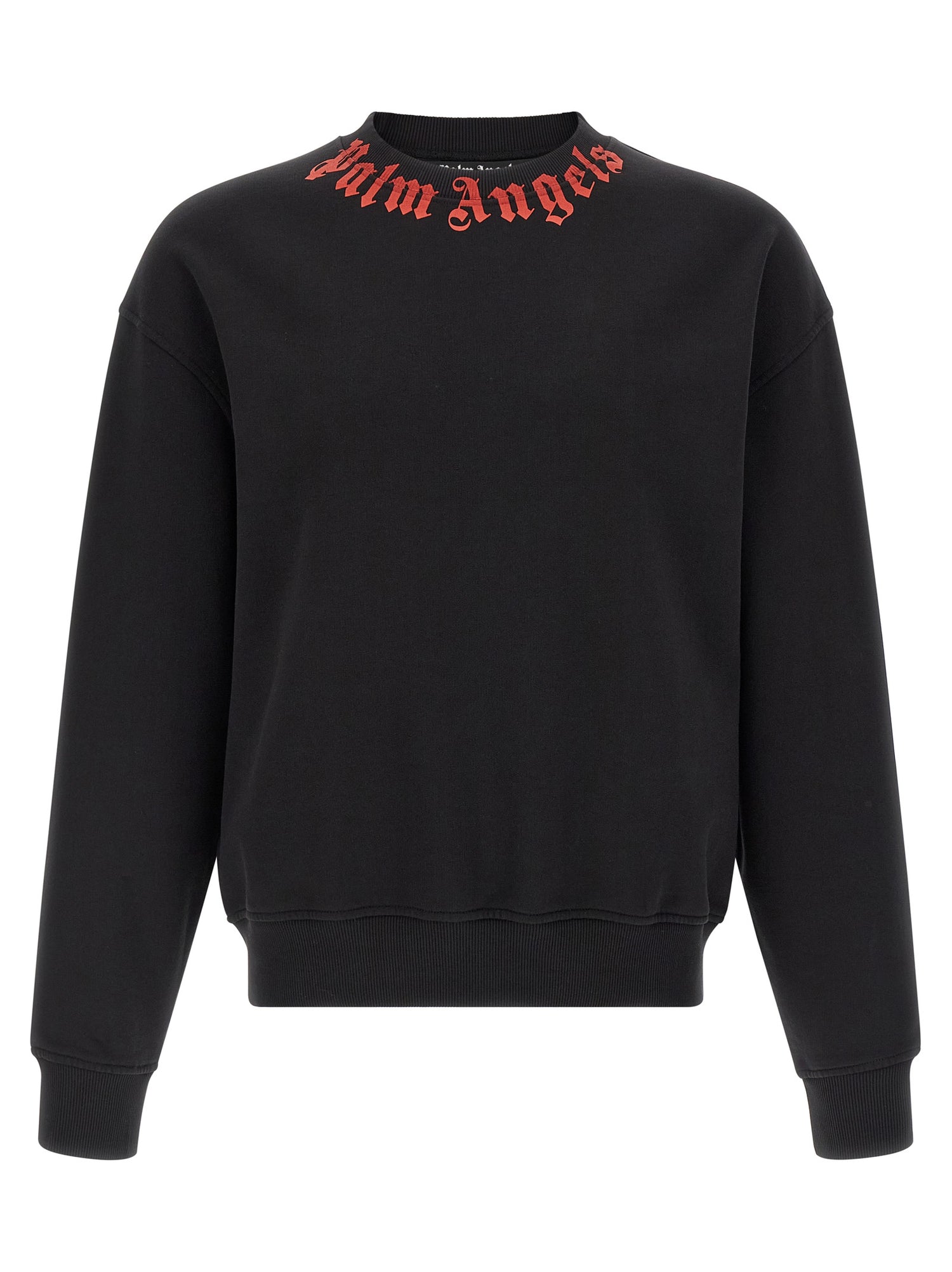 Palm Angels Neck Logo Sweatshirt