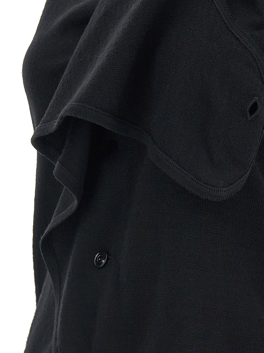 Lemaire Draped Panel Vest