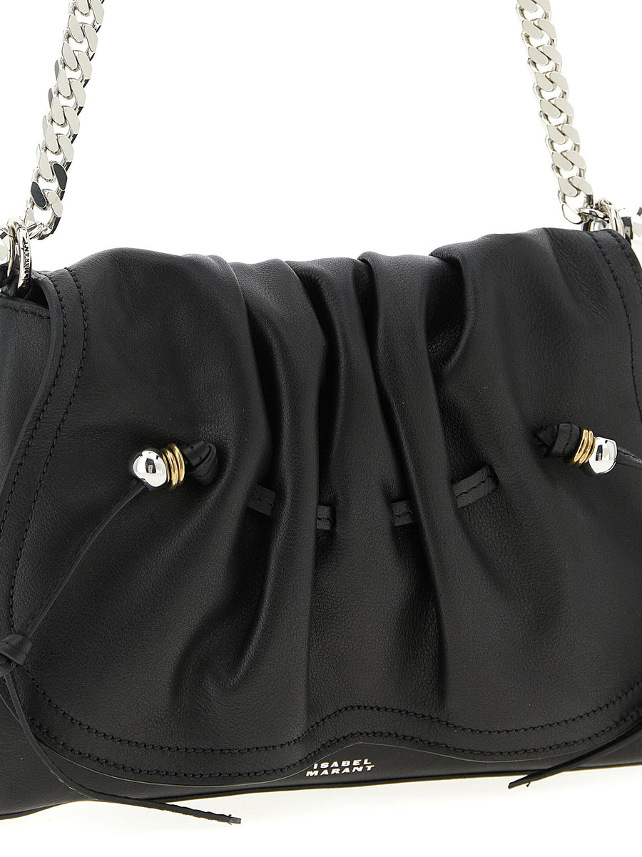 Isabel Marant Bolton Shoulder Bag Calfskin Leather Chain Strap Luxury Evening Bag for Women