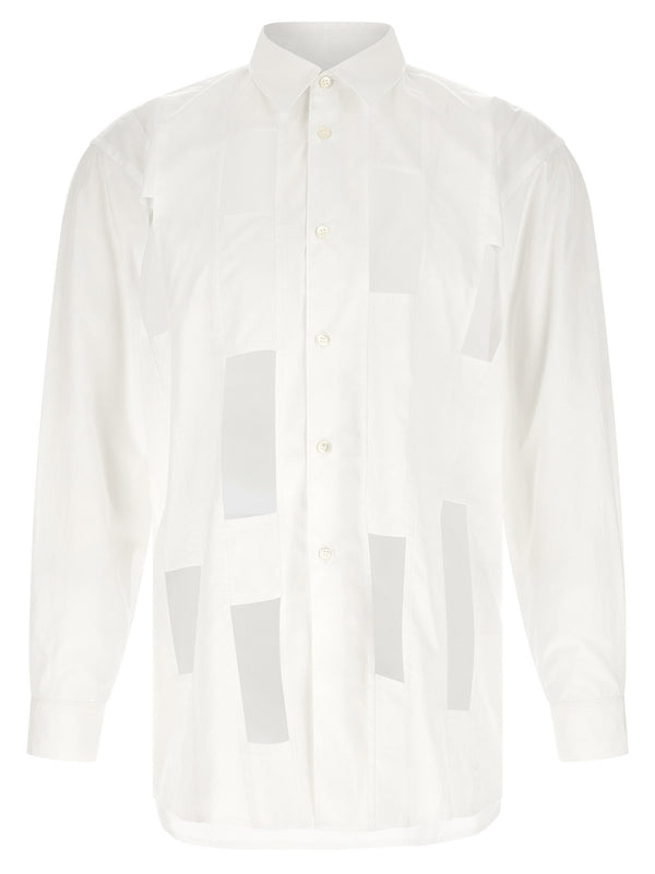 Comme Des Garçons Homme Plus Geometric Cut-out Shirt