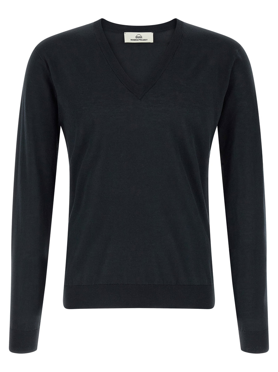 Riviera Project Cotton And Silk Sweater