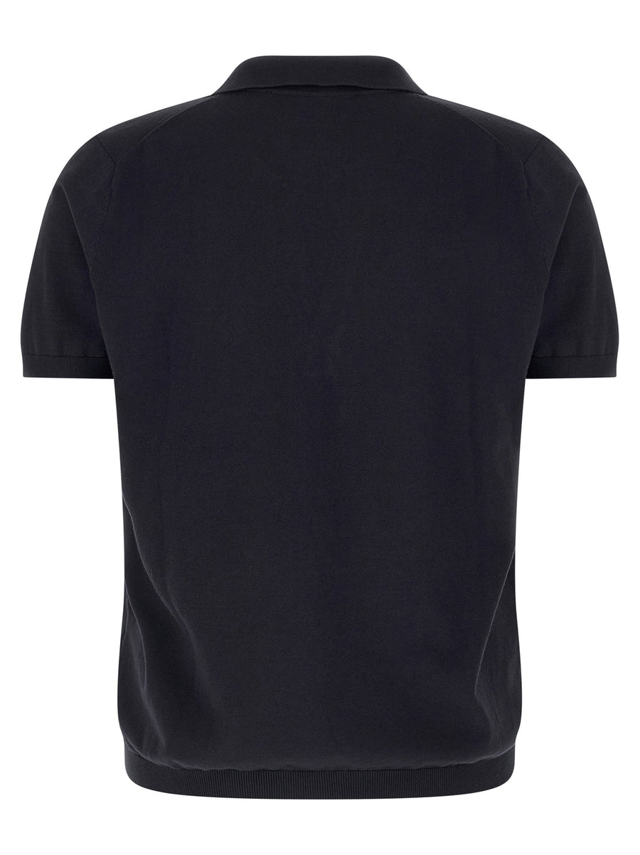 Riviera Project Open Collar Polo Shirt