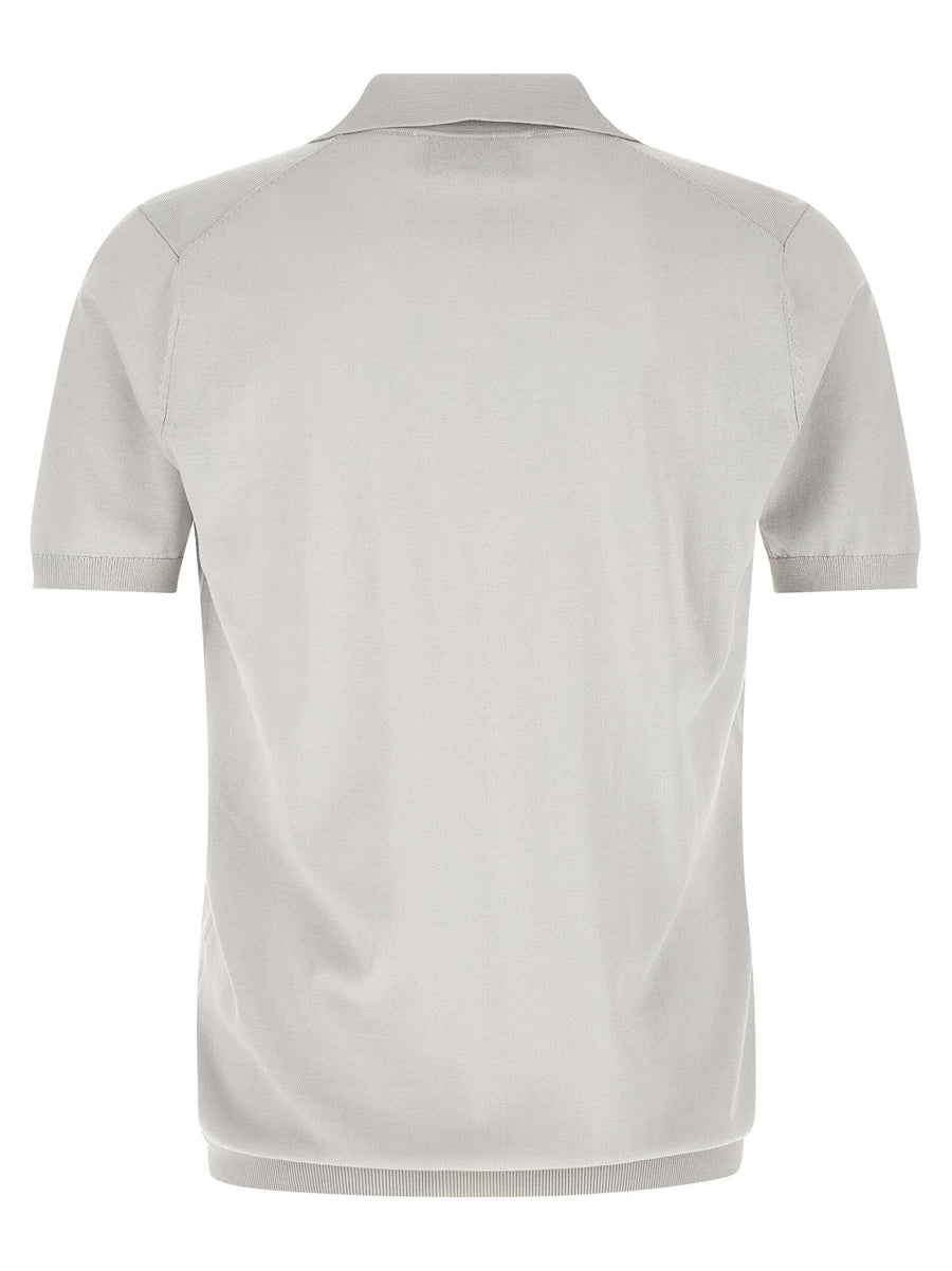 Riviera Project Open Collar Polo Shirt