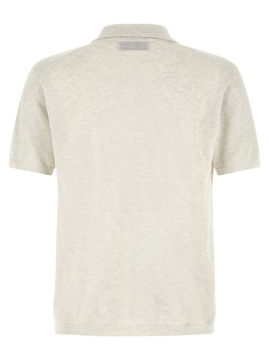 Riviera Project Open Collar Polo Shirt