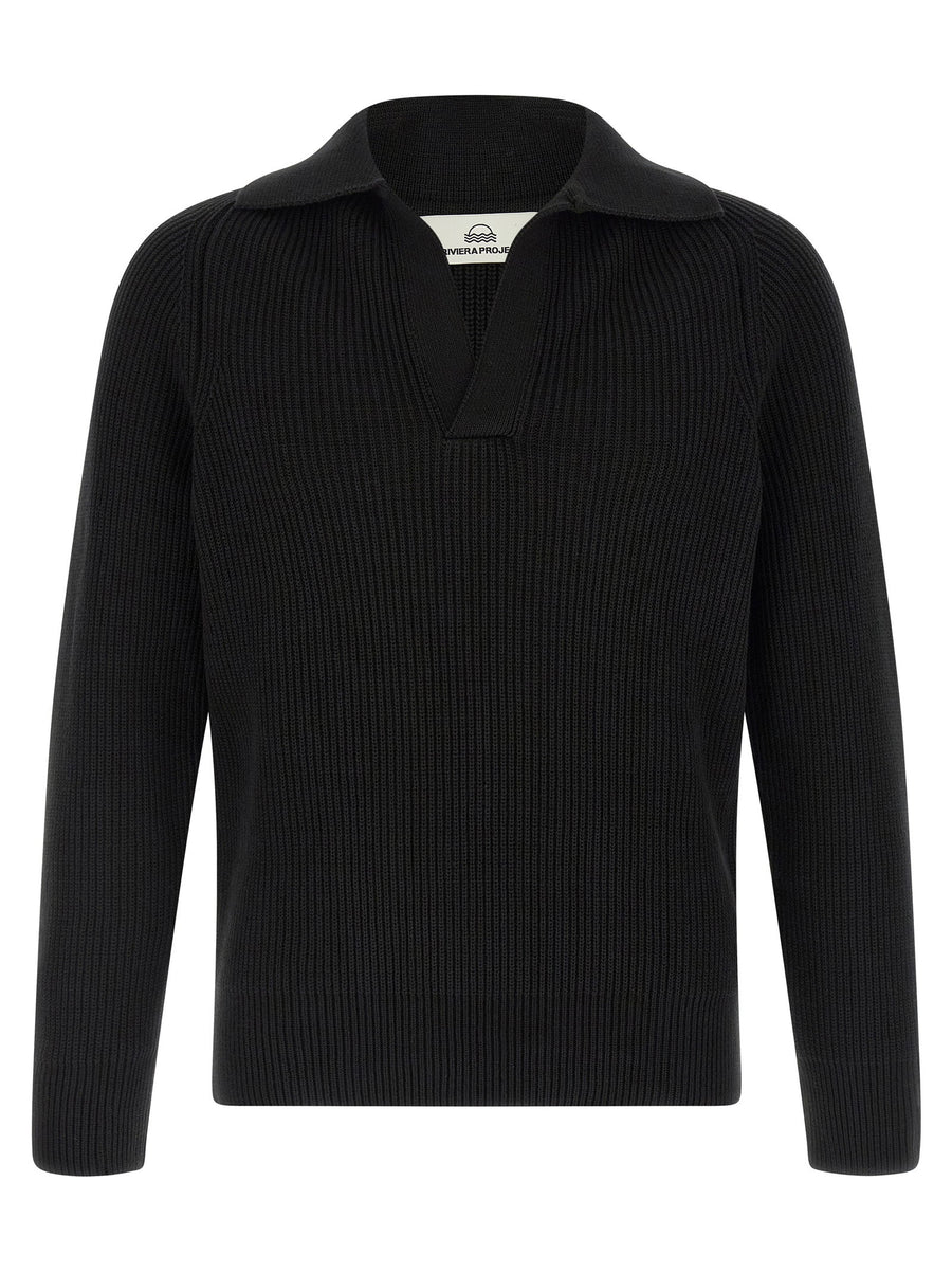 Riviera Project Polo Sweater