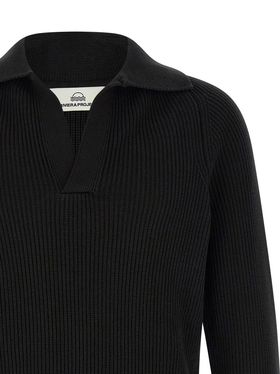 Riviera Project Polo Sweater