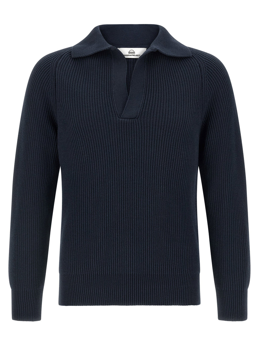 Riviera Project Polo Sweater