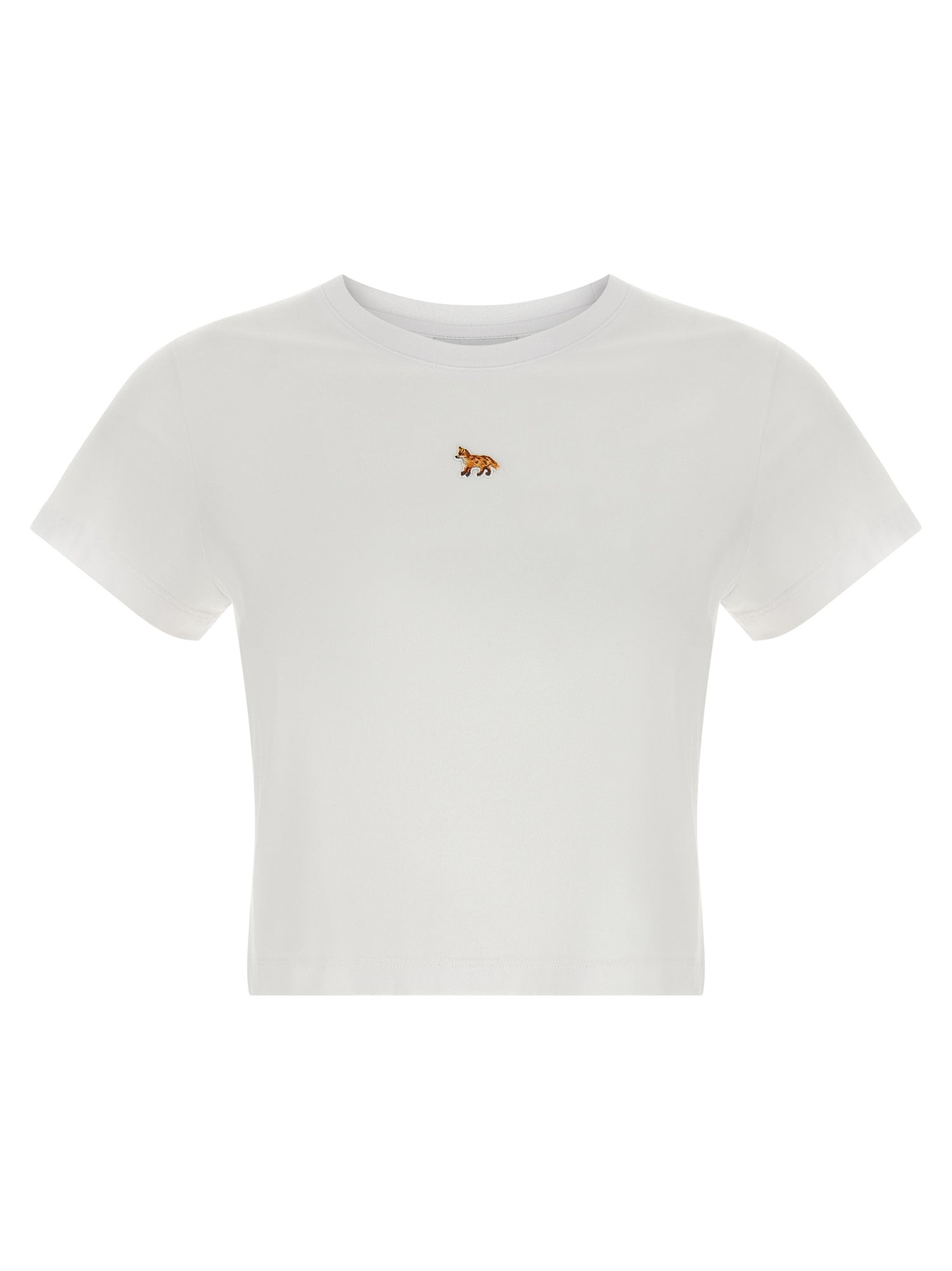 Maison Kitsuné Baby Fox Cropped T-shirt